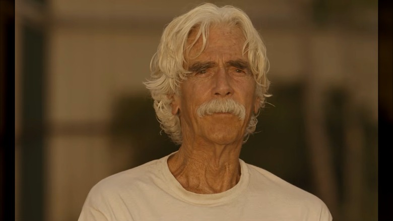Sam Elliott acting in Landman.