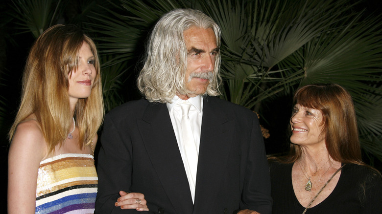 Sam Elliot and Katharine Ross with their daughter Cleo Rose Elliott at the 2007 Cannes Film Festival