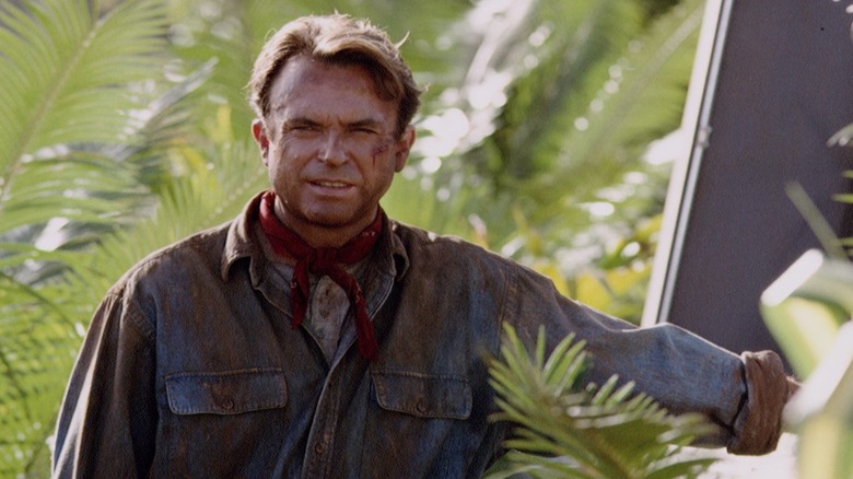 Sam Neill as Alan Grant in Jurassic Park
