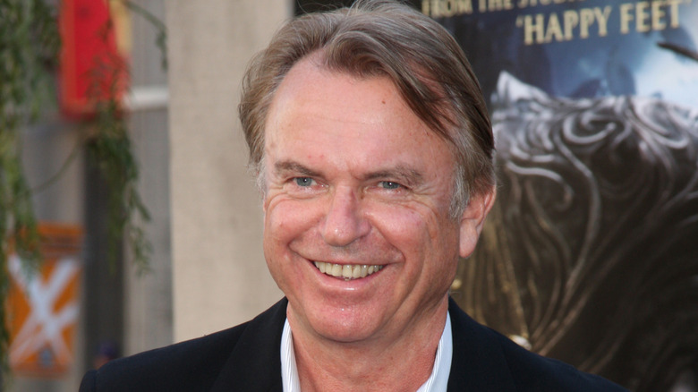 Sam Neill at a red carpet event