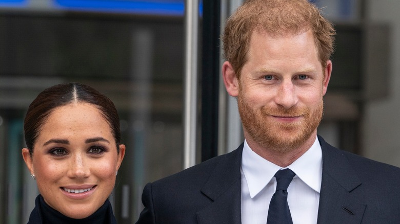 Meghan Markle Prince Harry New York 2021