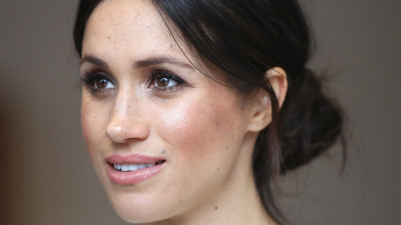 Meghan Markle smiling