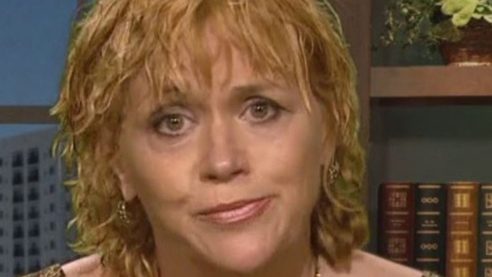 Samantha Markle speaks during an interview