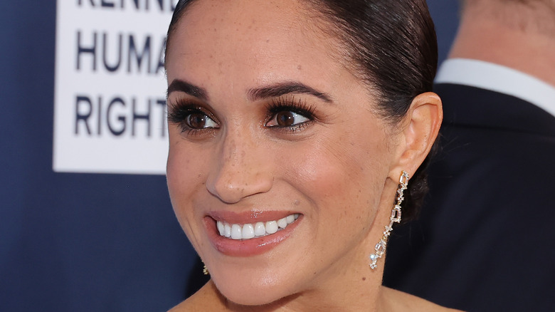 Meghan Markle smiling