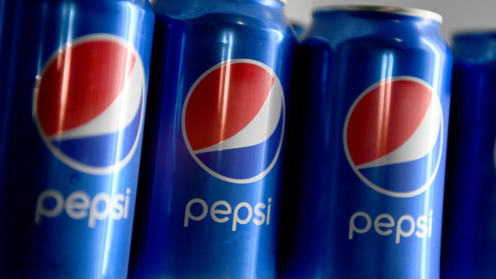 Pepsi cans