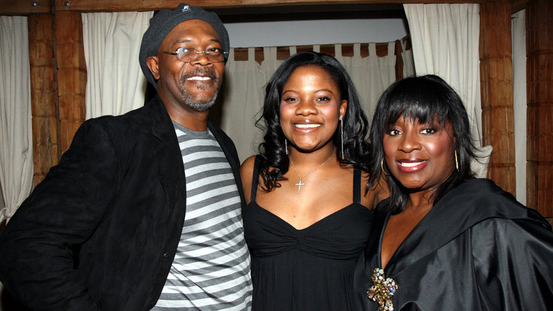 Samuel L. Jackson and family