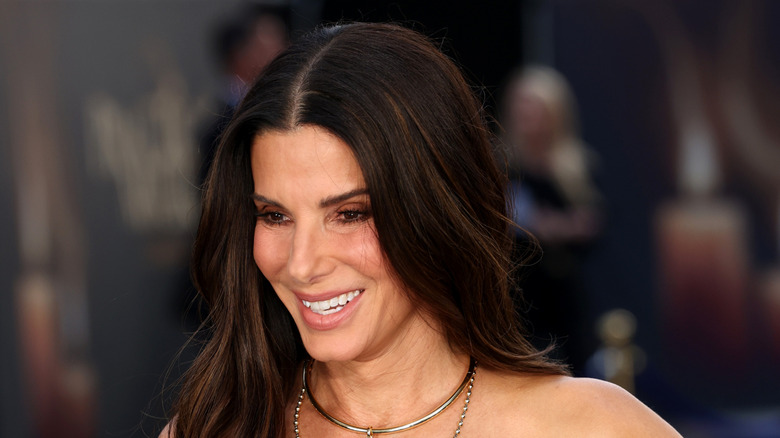 Sandra Bullock smiling