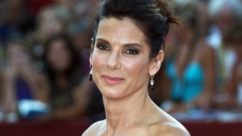 Sandra Bullock posing