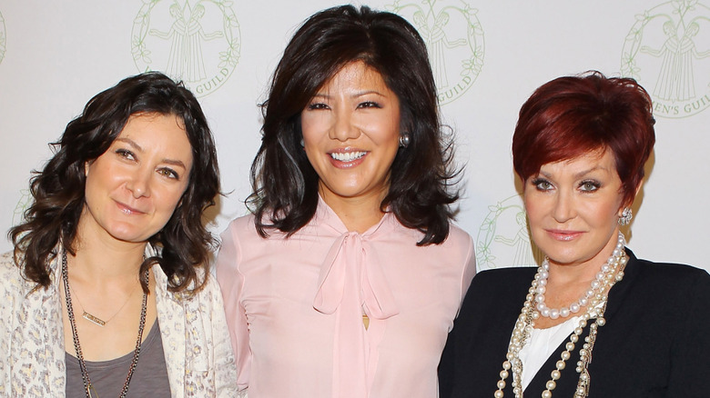 Sara Gilbert, Julie Chen, and Sharon Osbourne of The Talk