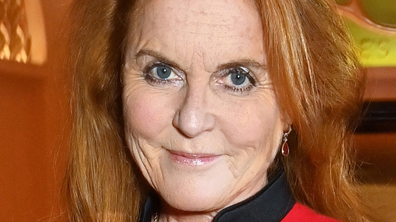 Closeup of Sarah Ferguson