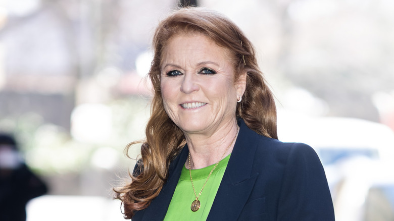 Sarah Ferguson smiling