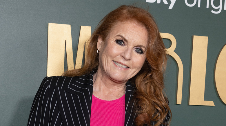 Sarah Ferguson smiling