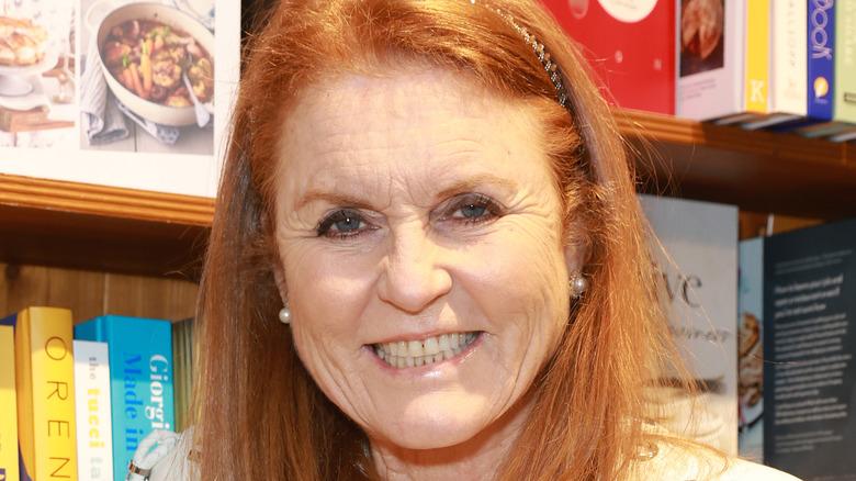 Sarah Ferguson smiling