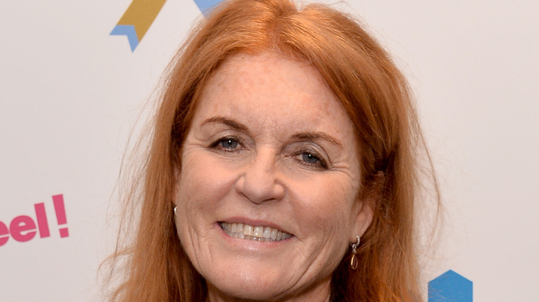 Sarah Ferguson smiling 