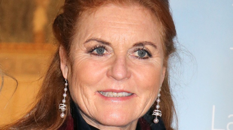 Sarah Ferguson smiling 