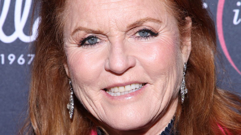 Sarah ferguson smiling