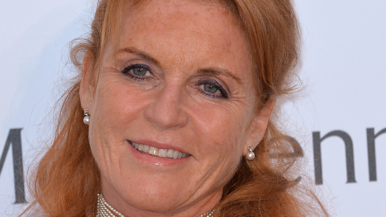 Sarah Ferguson attending an event