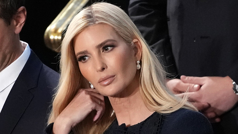 Ivanka Trump looking thoughtful