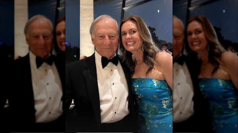 Sarah Huckabee Sanders posing with friend