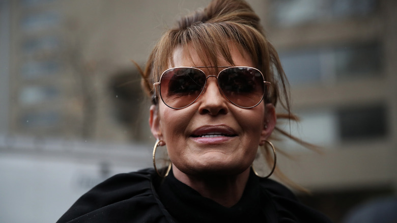 Sarah Palin smiling