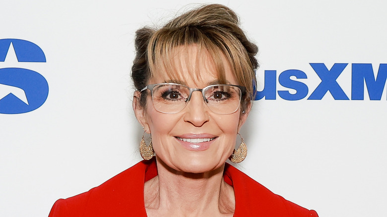 Sarah Palin smiling at an event