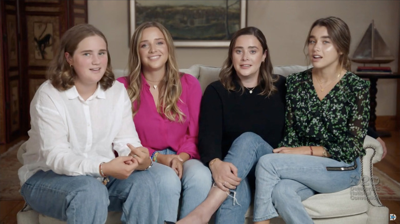 Naomi, Natalie, Finnegan, and Maisy Biden
