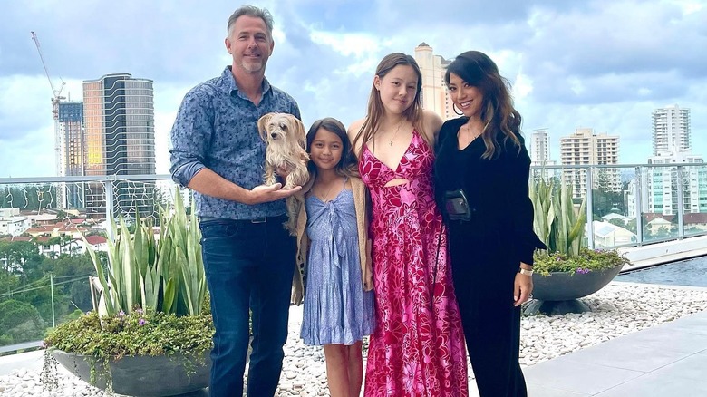 Daniel Jones and family