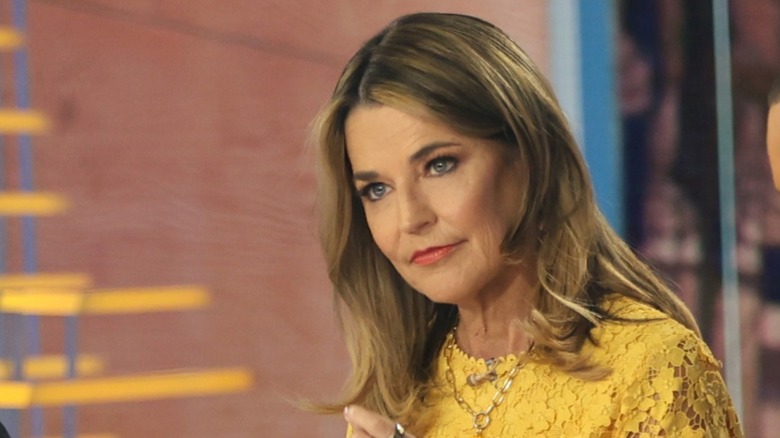 Savannah Guthrie is seen at the "TODAY" show in New York City, NY (2026)