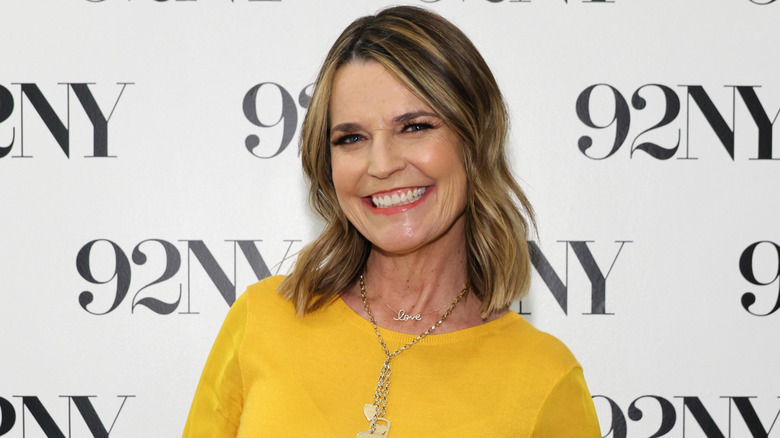 Savannah Guthrie yellow top