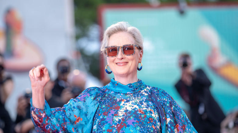 Meryl Streep on red carpet