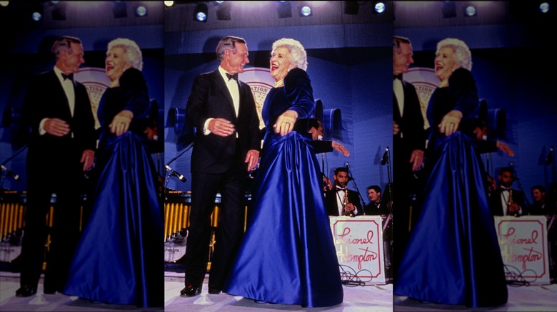 George H. W. Bush dances with wife Barbara