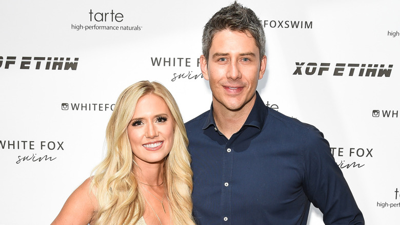 Arie Luyendyk Jr. and Lauren Burnham in July 2018