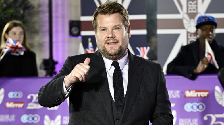 James Corden attends The Pride of Britain Awards 2024 at The Grosvenor House Hotel on October 21, 2024 in London, England.