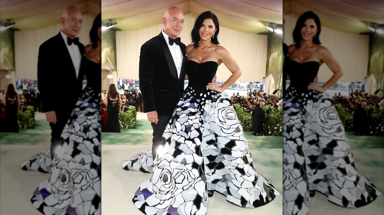 Lauren Sánchez Bezos and Jeff Bezos at the Met Gala in 2024