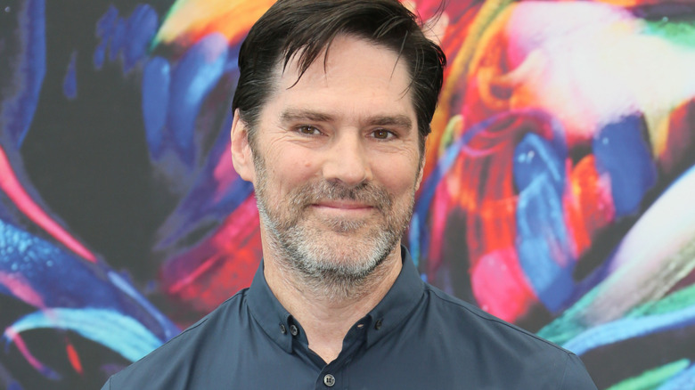 Thomas Gibson smiling at a Criminal Minds event