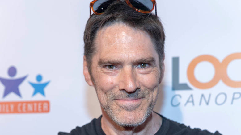 Thomas Gibson smiling at an event