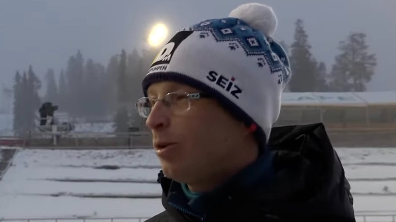 Finnish coach Igor Medved prior to being sent home
