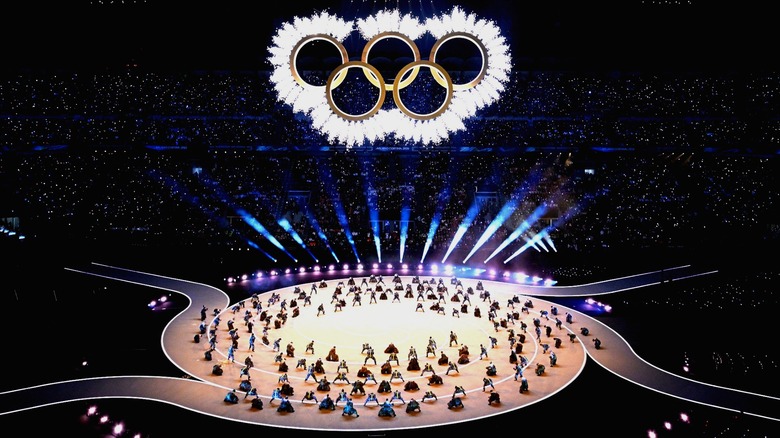 Opening ceremony of the Winter Olympics in Milano Cortina