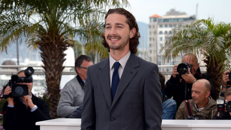 Shia LaBeouf at Cannes 2012, where he premiered his short film, "Howard Cantour.com"