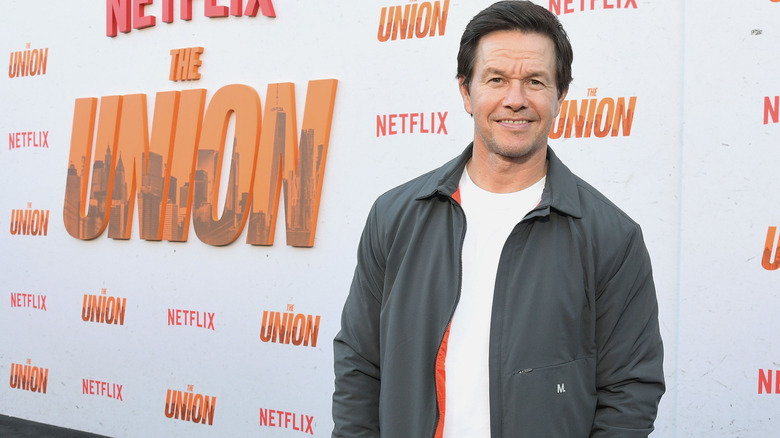 Mark Wahlberg smiling on the red carpet