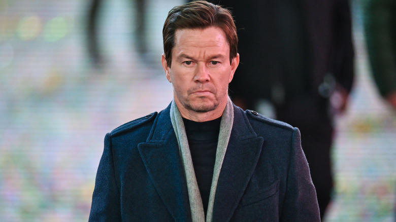 Mark Wahlberg frowning