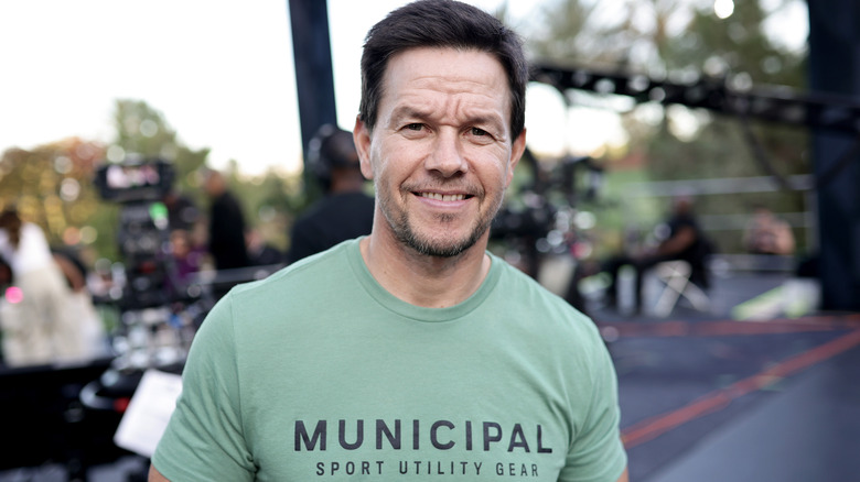 Mark Wahlberg smiling