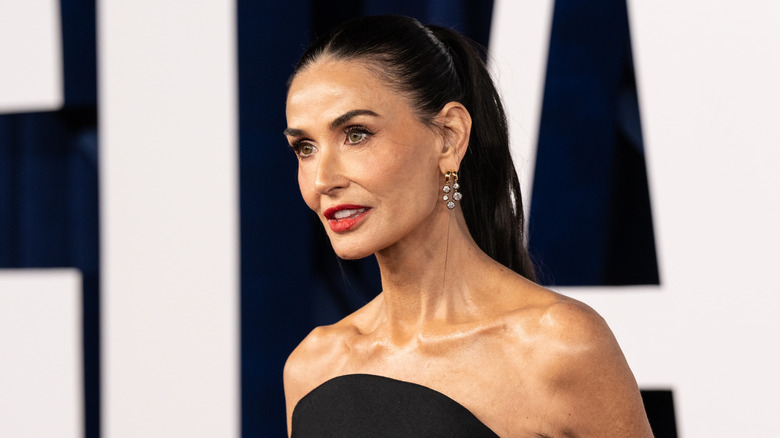 Demi Moore attends the 2025 Glamour Women of the Year Awards