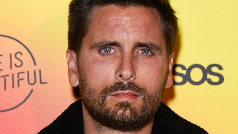 closeup of Scott Disick