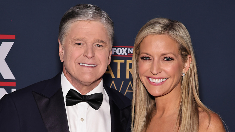 Sean Hannity and Ainsley Earhardt attend an event