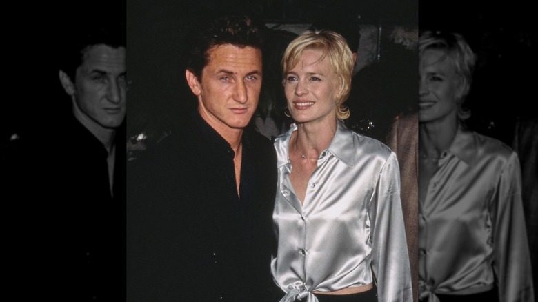Sean Penn and Robin Wright photographed in 1996