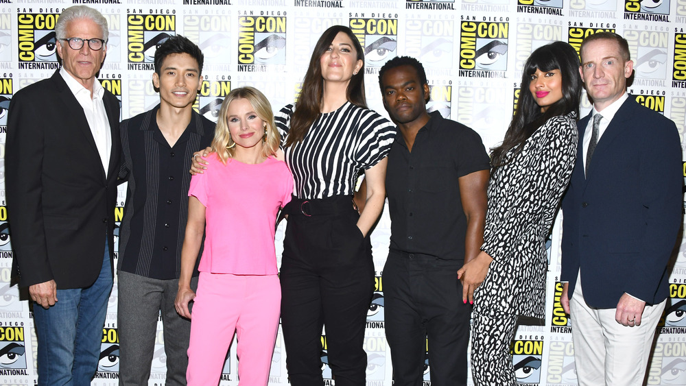 The cast of The Good Place at San Diego Comic Con