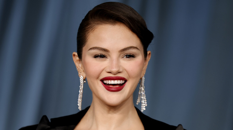 Selena Gomez smiling