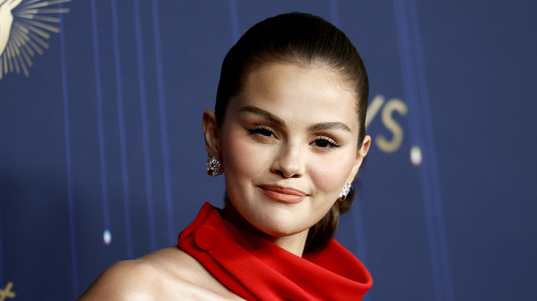 Selena Gomez smiling