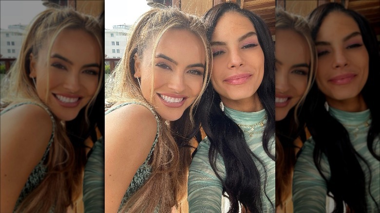 Selling Sunset stars Chrishell Stause and Amanza Smith take a selfie